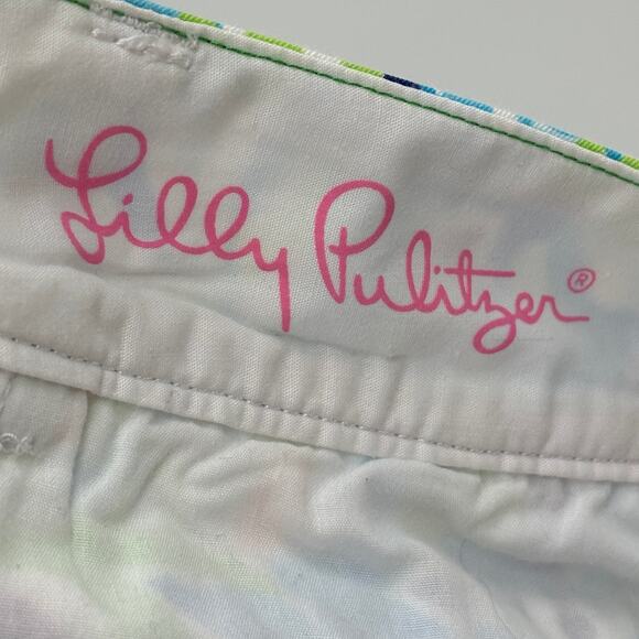 Lilly Pulitzer Resort White Sea Soiree Chipper Shorts - Picture 6 of 8